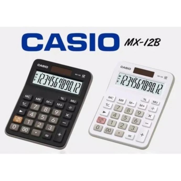 

CASIO KALKULATOR 12 DIGIT MX 12 B CALCULATOR LARGE DISPLAY