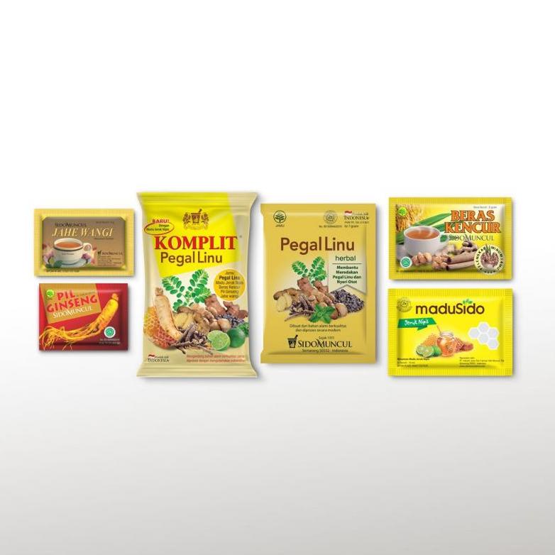 

Model baru - Jamu pegal linu komplit (isi 10 sachet) ,.