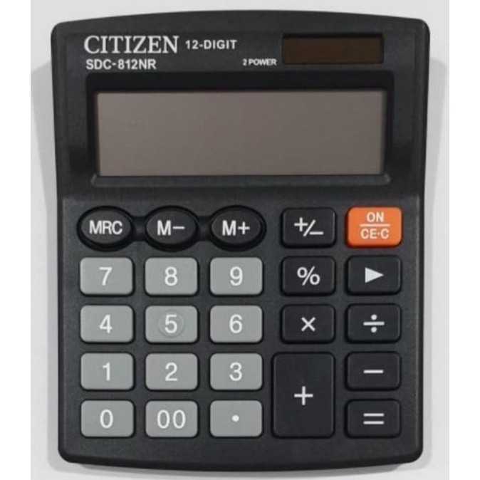 

CALCULATOR CITIZEN SDC 812 II 12D