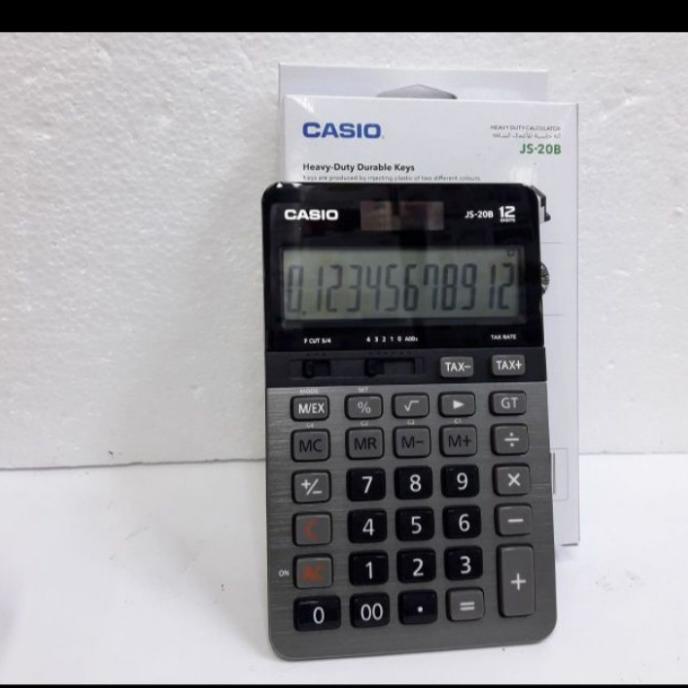 

KALKULATOR CASIO JS 20B, ORIGINAL CASIO,garansi 1th