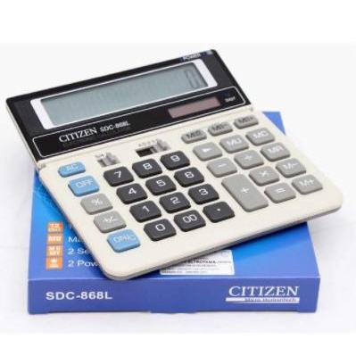 

DISKON Kalkulator Citizen SDC 868 L Kalkulator 12 Digit