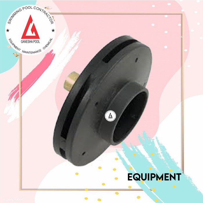 [Original] Impeller Pompa 3Hp 1Phase Hayward Sp3026C Kipas Pompa Kolam Renang Terbaru