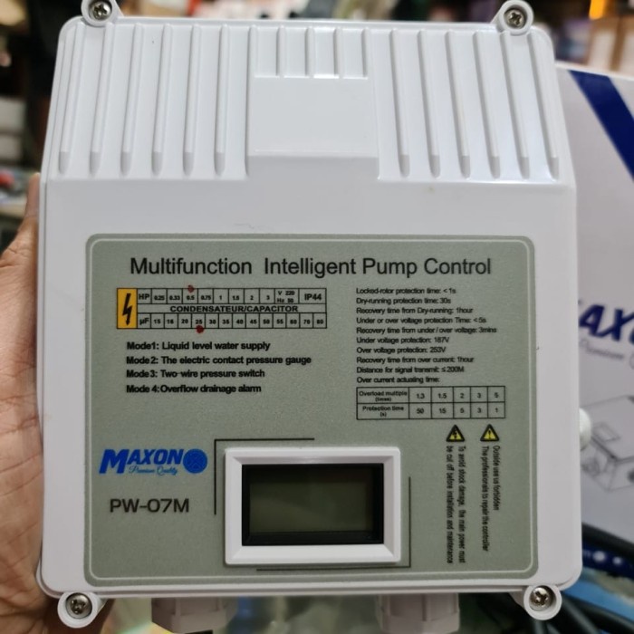 [Ori] Box Control Wlc Pompa Satelit Submersible Untuk 1Hp 1Phase Terbatas