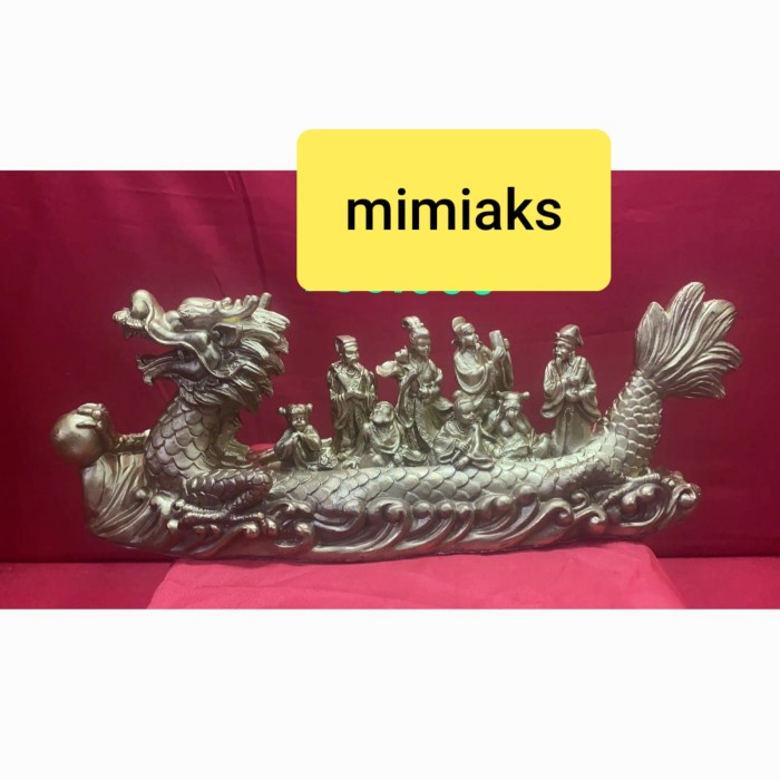 [Original] Patung Naga Delapan Dewa/Patung 8Dewa Kuningan Limited