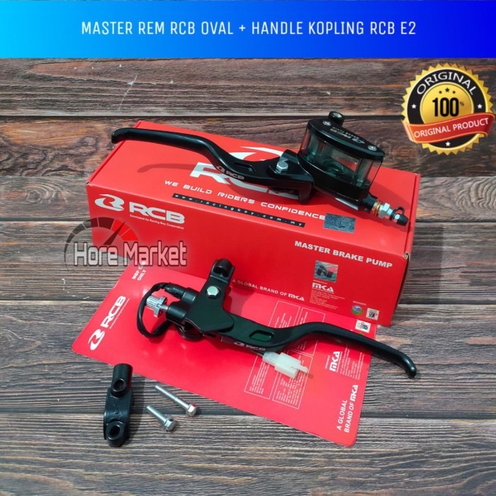[New Ori] Master Rem Rcb Tabung Oval Set Handle Kopling Rcb Universal Bisa Gojek