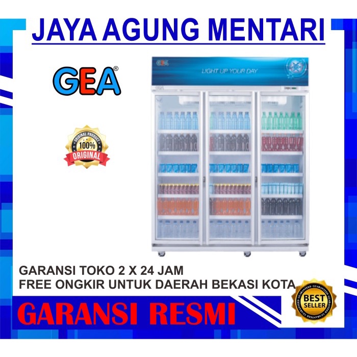 [New] Showcase Gea Expo-1300 / Showcase Gea 3 Pintu / Expo 1300 Bisa Gojek