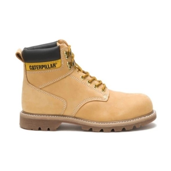 [New Ori] Safety Shoes Caterpillar Second Shift Honey Terbatas
