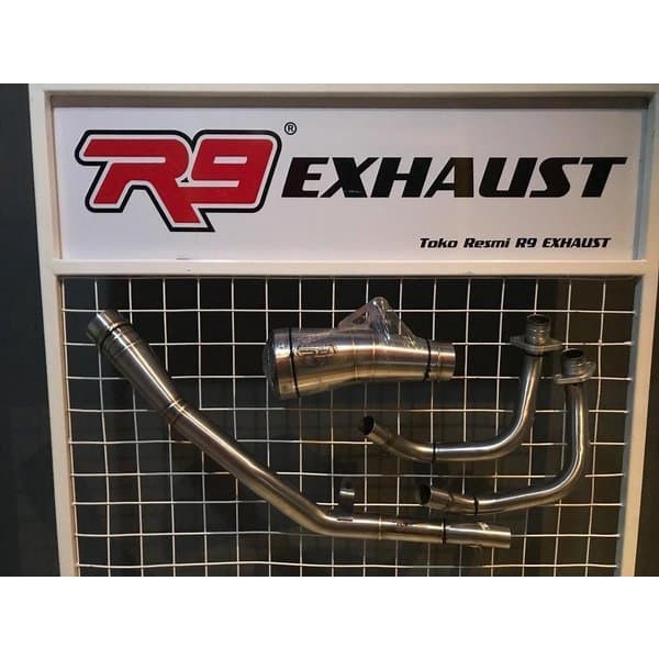 [New Ori] Aksesoris Knalpot R9 Gp R9 Gpx-Ss R9 Nmax Aerox Cbr R15 Cb150 Vixion Terbaru