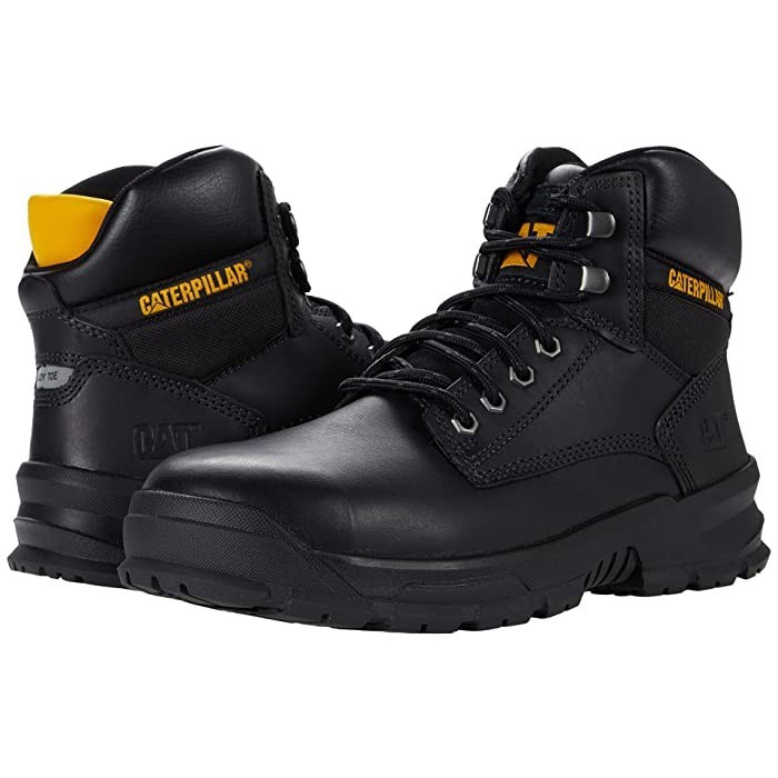 [New Ori] Safety Shoes Caterpillar Mobilize At Black Original Limited