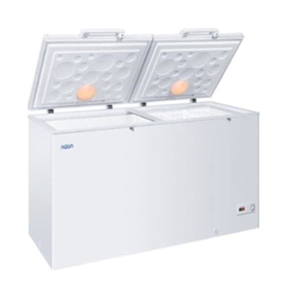 [New Ori] Aqua Chest Freezer Aqf-450R Lemari Pembeku 400 Liter Aqf 450 R Berkualitas