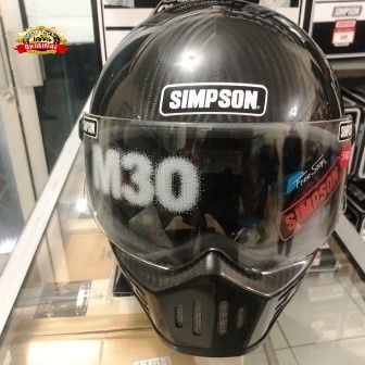[New Ori] Helm Fullface Carbon Kevlar Simpson M30 Usa Eurofit Original Bisa Sameday