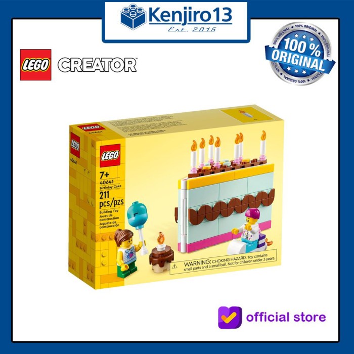 Lego Seasonal 40641 Birthday Cakee Ready