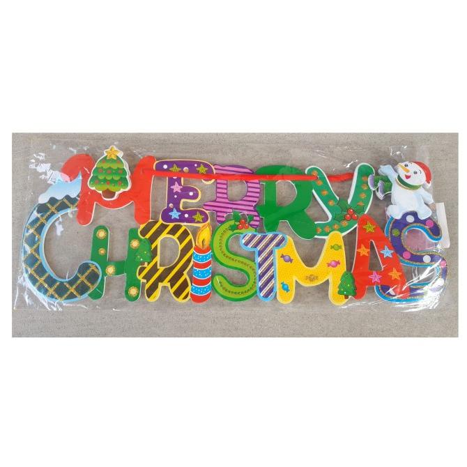 

Dekorasi Natal Tulisan Merry Christmas Stok Terbatas