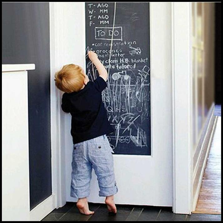 

HOT DEAL STIKER DINDING PAPAN TULIS KAPUR DIY WALL STICKER CHALKBOARD - 513 !!!