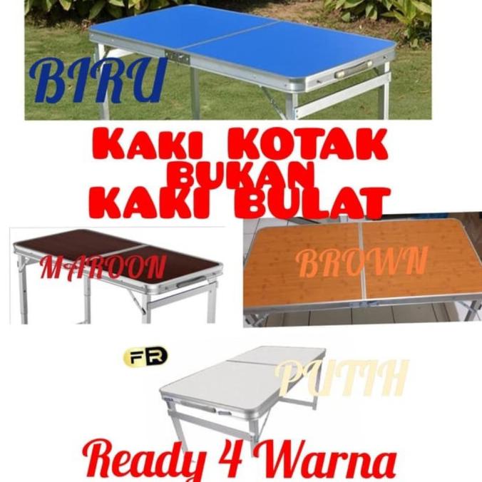 Meja Koper Meja Lipat Portable Meja Serbaguna