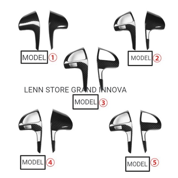 Cover Panel Stir Carbon Toyota Grand Innova 2012-2015 2KD star