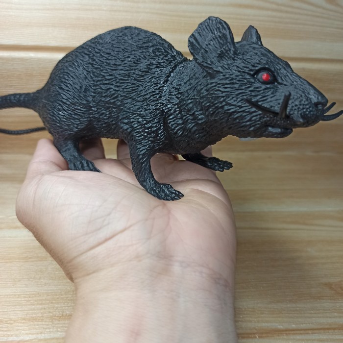 Mainan Karet Tikus Besar Bunyi Ready