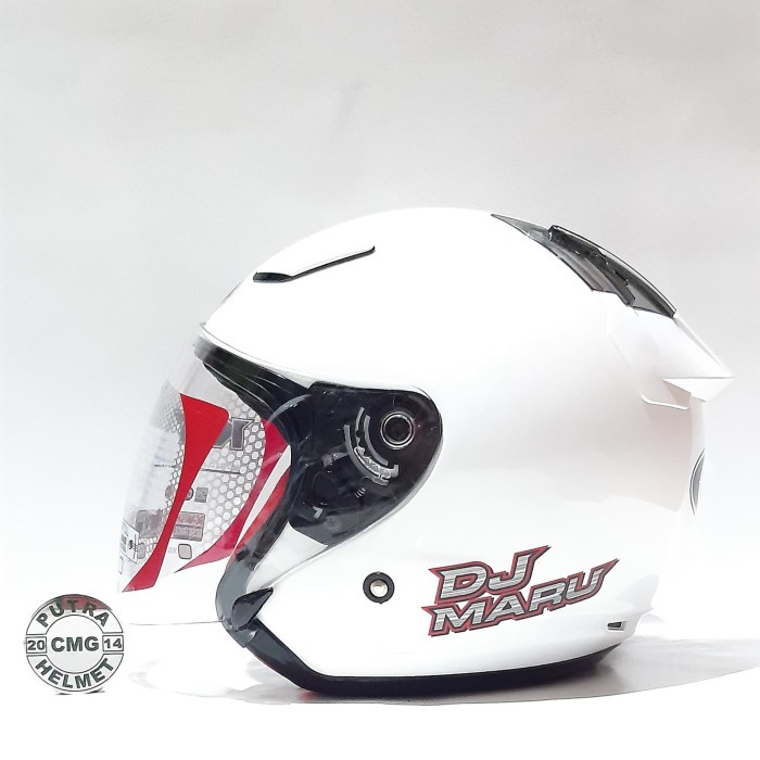 Helm Kyt Dj Maru Putih