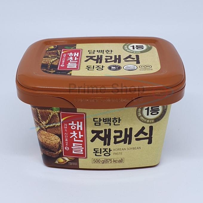 

Doenjang Pasta Kedelai / Tauco Korea/ Soybean Pasta 500gr Haecandle
