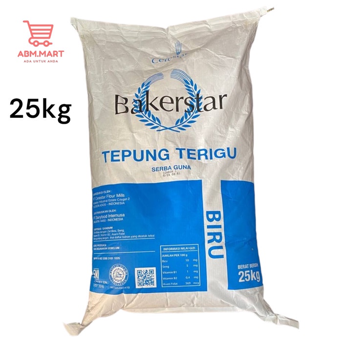 

tepung bakerstar biru hijau merah 25kg