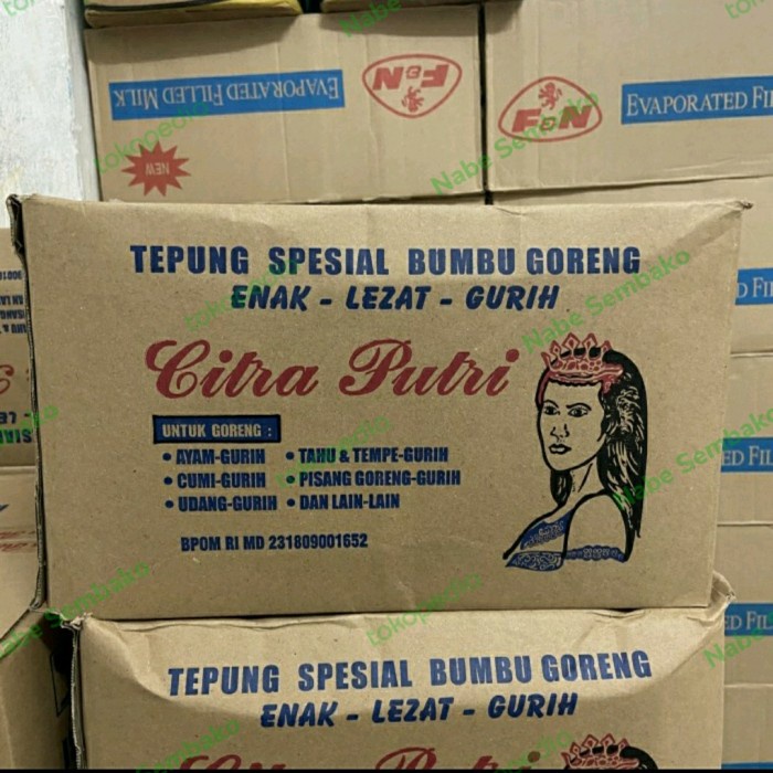 

Promo!! tepung putri 250g per dus isi 40