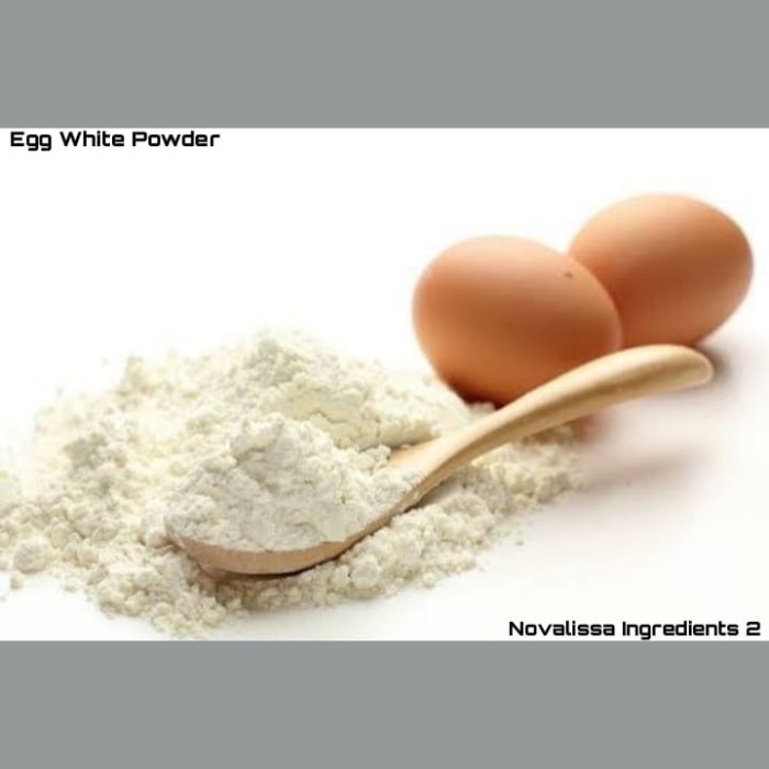 

EGG WHITE POWDER / TEPUNG TELUR PUTIH / EGG ALBUMEN POWDER 100GR