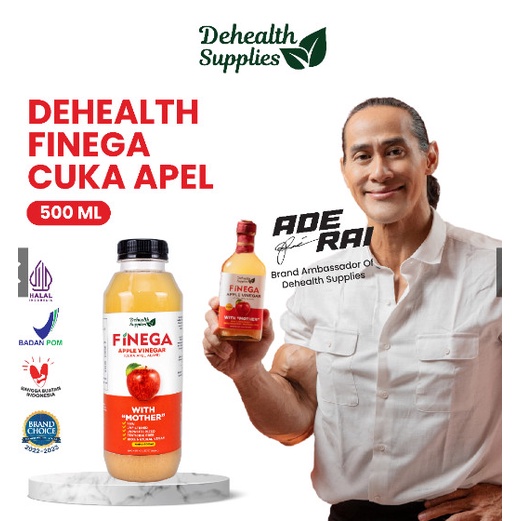 

Terlaris Dehealth Supplies VINEGA CUKA APEL 500ml BOTOL plastik-OK- SALE