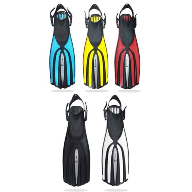 Fin Zeepro Quattro Jet plus Open Heel Diving Kaki Katak scuba selam
