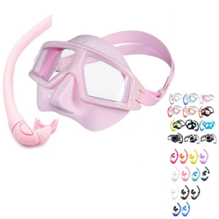 Mask Low Volume Snorkel Freediving Spearfishing Apnea Sphero Zeepro