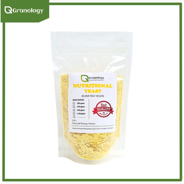 

Promo Bubuk Ragi Vegan / Nutritional Yeast Vegan (250 Gram) By Granology