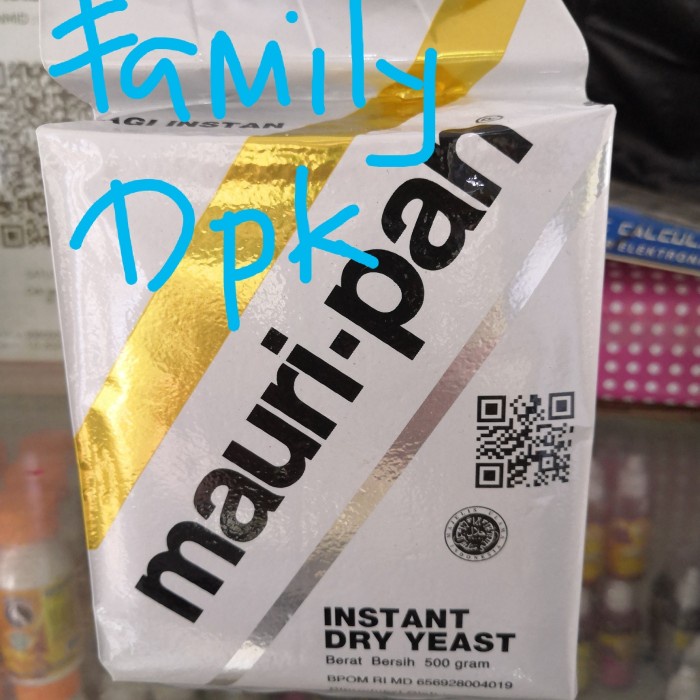 

Terlaris Mauripan 500gr ragi instant SALE