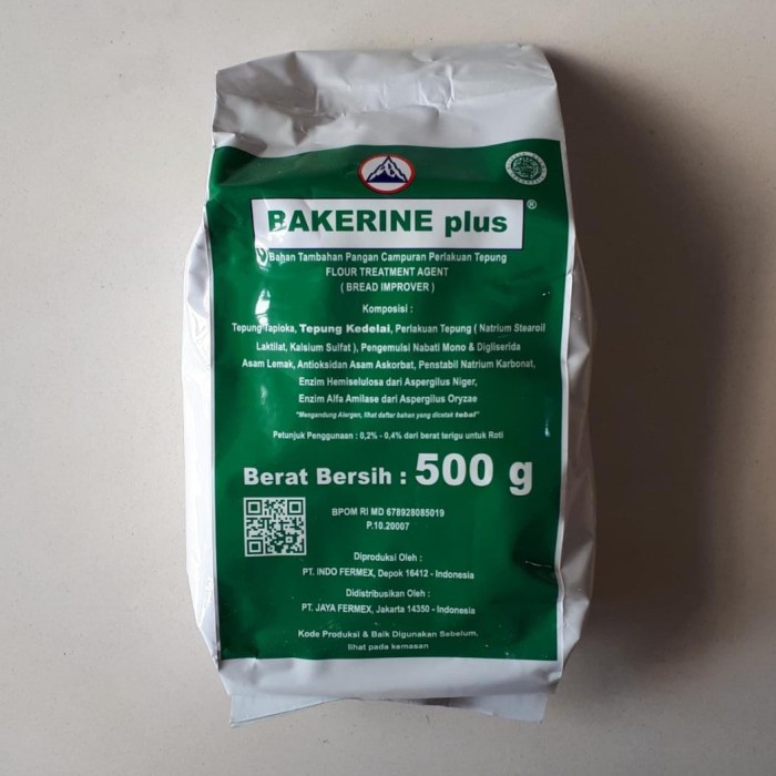 

Terlaris Bakerine Plus 500gr Bread Improver SALE