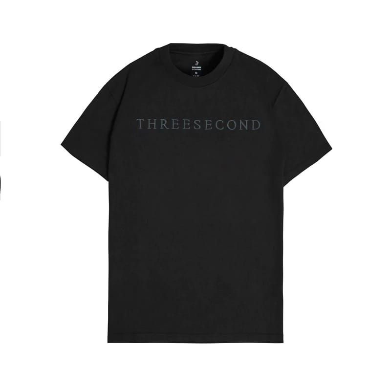 kaos 3second pria terbaru original (Slim fit) bahan 100% cotton combed 20S basic logo simple