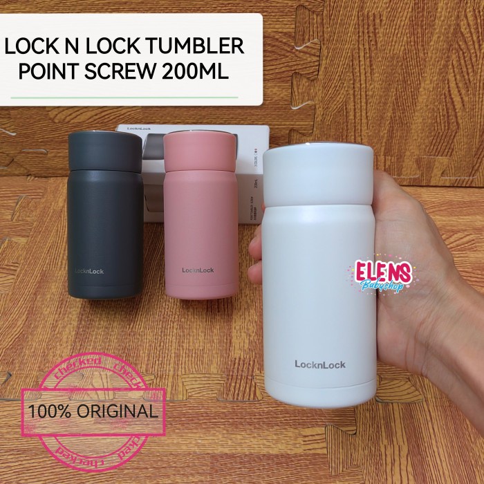 LOCK N LOCK EXCLUSIVE POINT SCREW TUMBLER 200ML