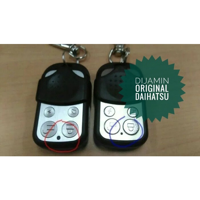 Remot Alarm Mobil Daihatsu Terios Luxio Xenia Original 100
