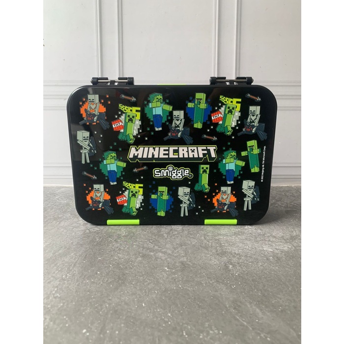 Risti Smiggle X Minecraft Bento Medium - Tempat Bekal Smiggle