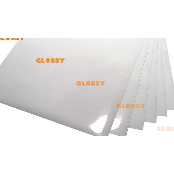 

Sticker Vinyl Glossy A3 130 Gsm / Stiker Vinil Glossy A3 130 Gr Kode 80