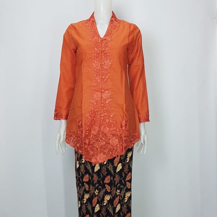KEBAYA SUNDA BORDIR SENADA BAHAN KATUN