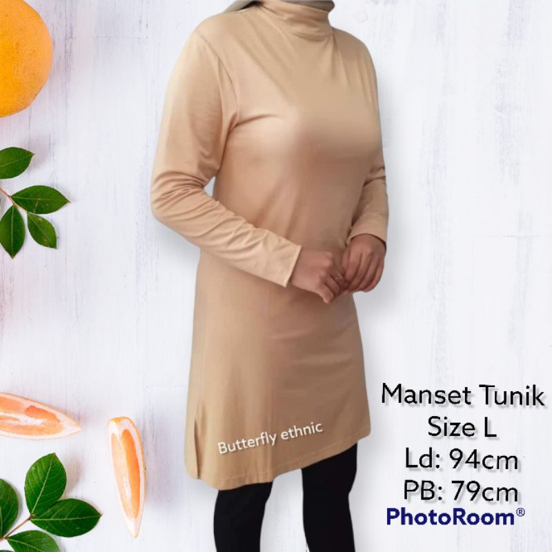 Manset Atasan / Manset Baju / Manset Tunik / Manset Lengan Panjang / Manset Kaos / Bahan Spandek