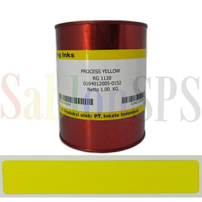 

Promo Tinta Royal Guard Process Yellow Rg 1120 Tinta Sablon Pvc 1Kg Best Quality