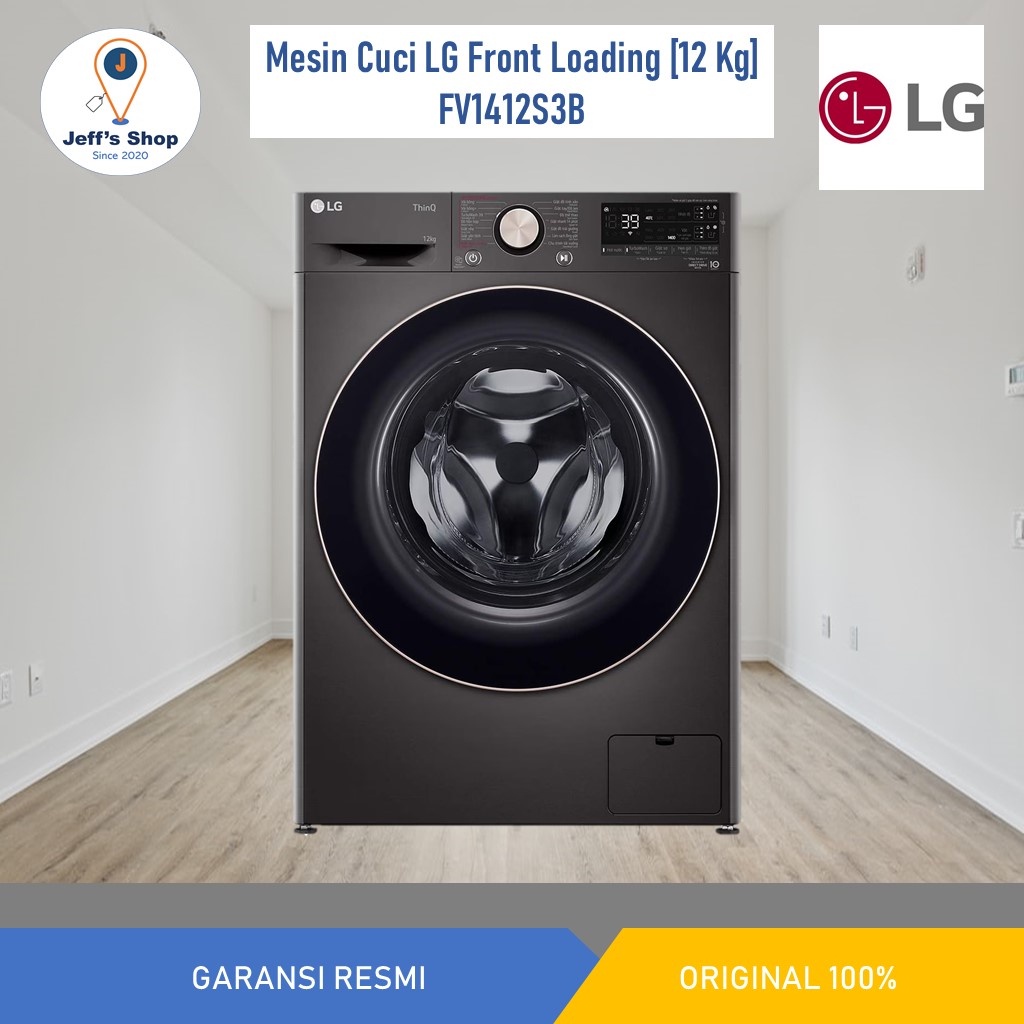 LG Mesin Cuci Front Loading [12 Kg] FV1412S3B