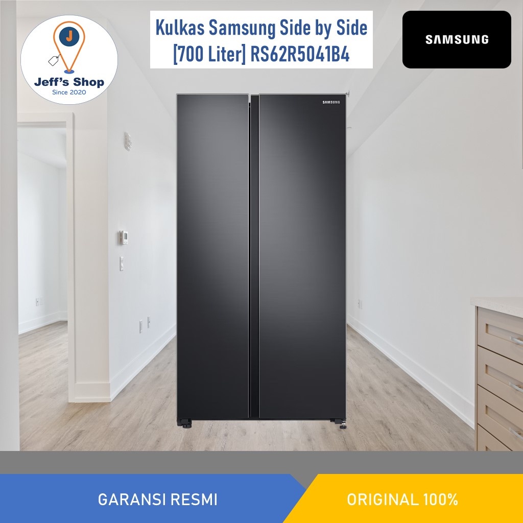 Samsung Kulkas Side by Side [700 Liter] RS62R5041B4/SE