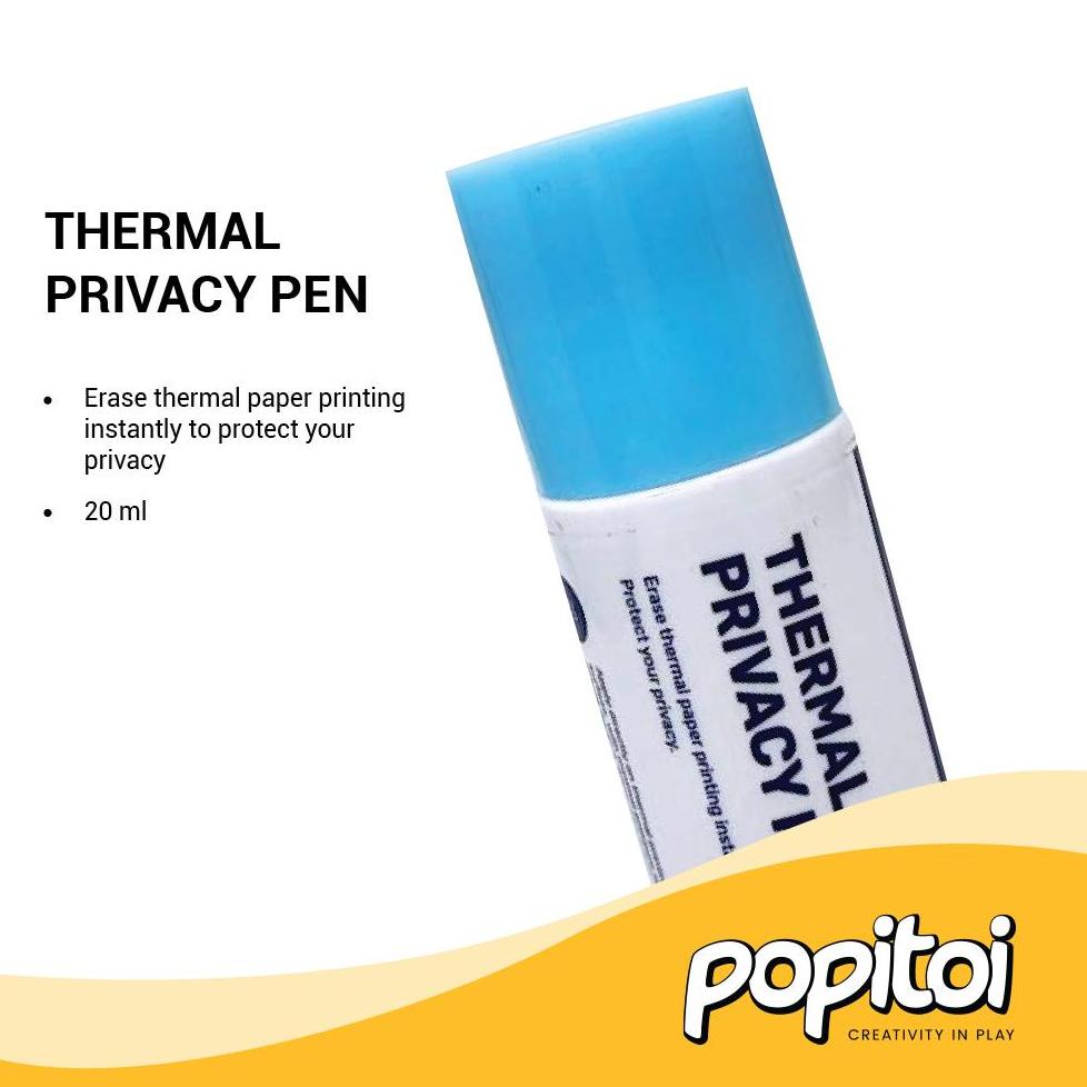 

PROMO THERMAL PRIVACY ROLLER PEN PENGHAPUS KERTAS ALAMAT DATA LABEL KIRIM PAKET CORRECTION FLUID TIP EX TERBARU