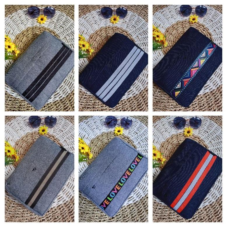 

Trend - Sampul/Cover Al Qur'an Makna + saku alat tulis,Al Quran Bacaan,Al Quran Uk B6,A5,A6,Hadist(Bahan Jeans) ..