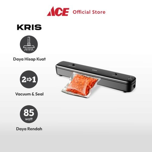 Promo Ace - Kris 30 Cm Vacuum Sealer Slim - Hitam