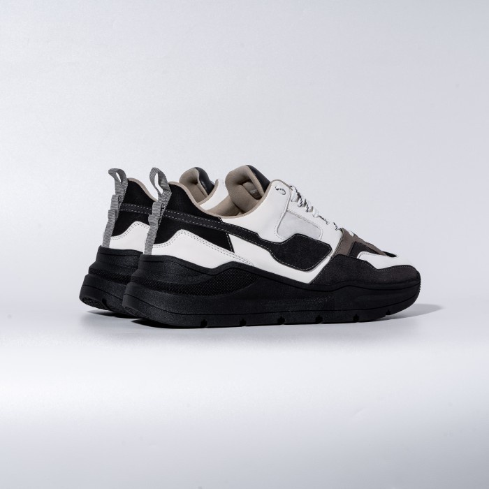 PROMO HEIDEN HERITAGE [HRTG] - ZEPHYR - BLACK WHITE Sneakers Sepatu Pria