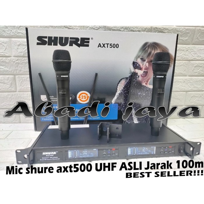 MIC WIRELESS SHURE AXT500 AXT 500 for stage live show