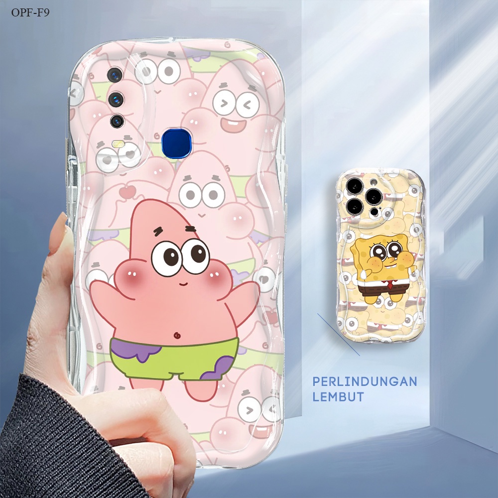Casing Hp Untuk OPPO F9 F11 F23 5G Phone Case Spongebob Baby Handphone Soft Cover