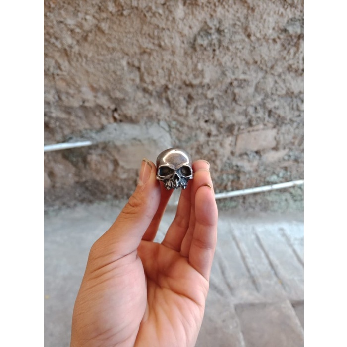 Mei Ringskull /Skullring /Cincin Hollodeath Fourspeed Flagofskull