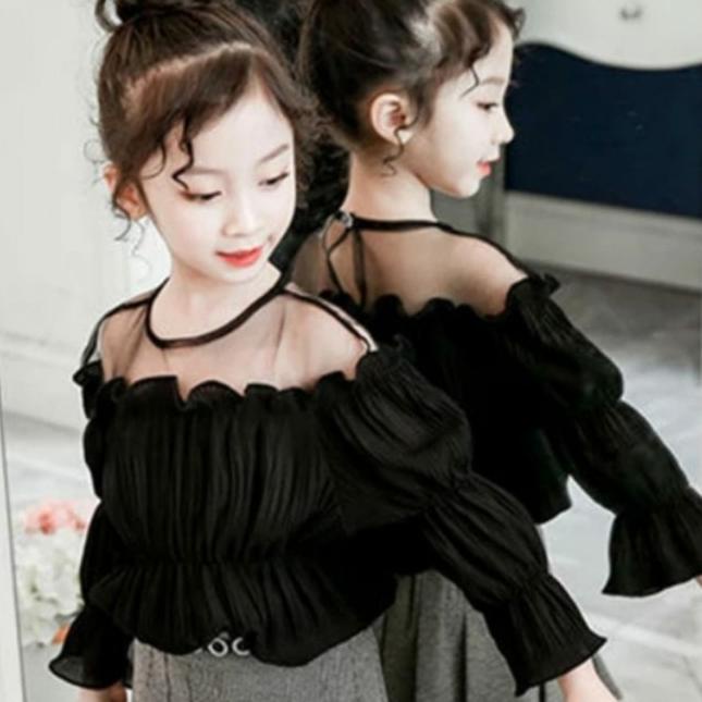 baju blouse atasan anak anak perempuan cewek fashion model pesta